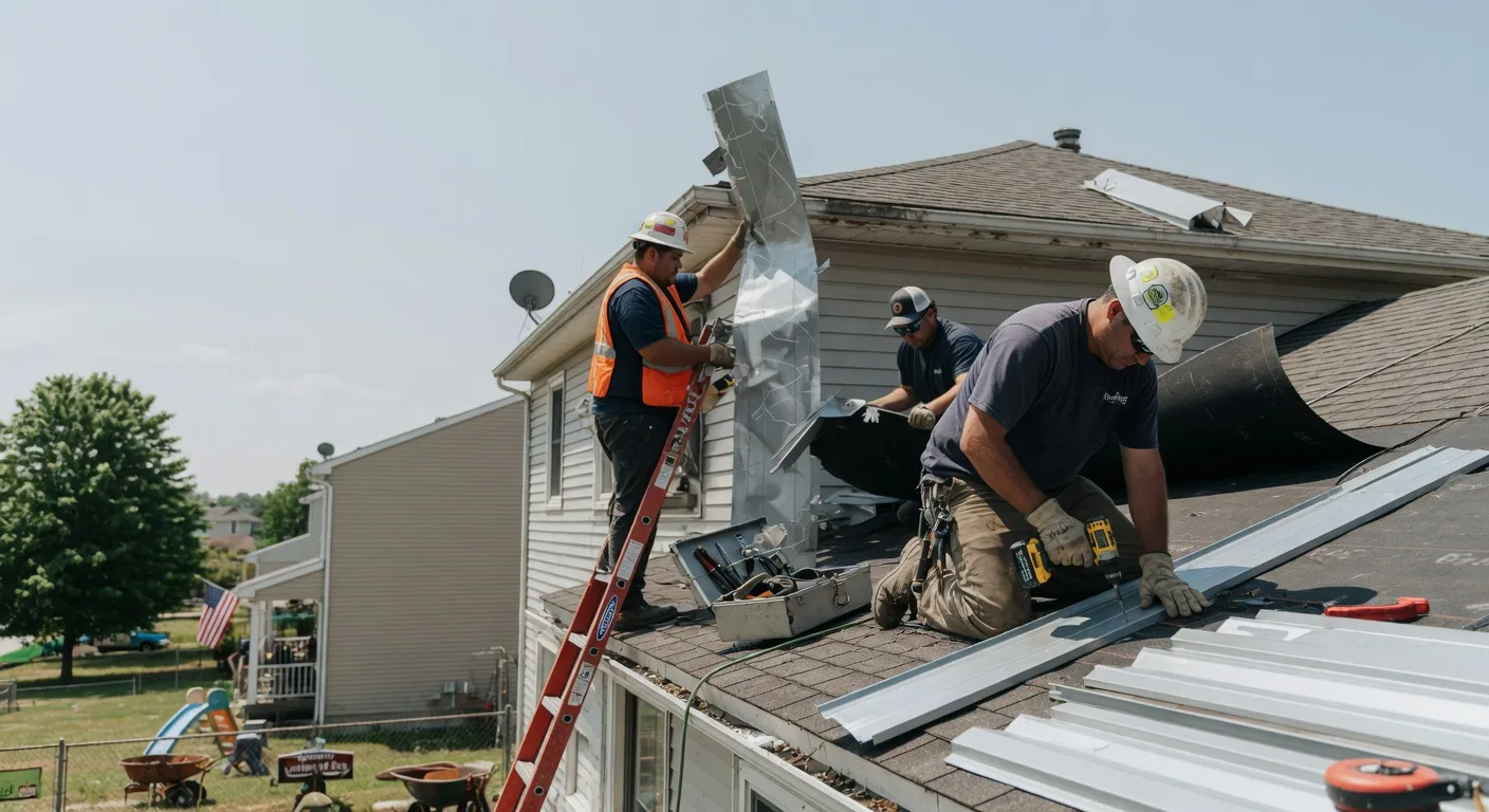 Metal Roof Repair in Coalport, PA